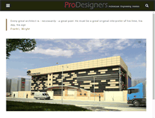 Tablet Screenshot of prodesigners-qatar.com